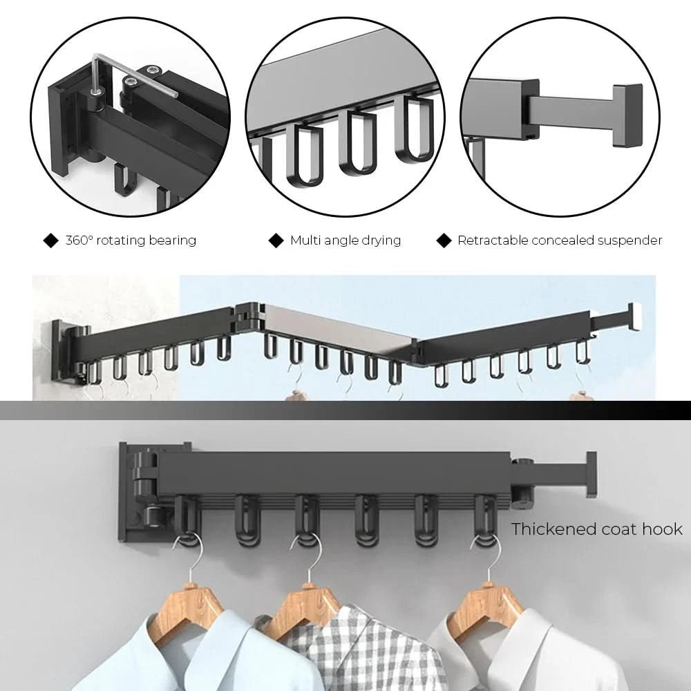 FLEXIHANG – Space-Saving Wall Dryer for Small Spaces
