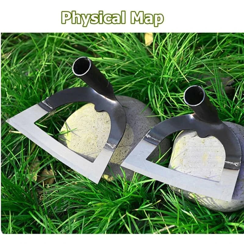 LUSQUELLA Hollow Hoe Efficient Weed Removal Garden Tool
