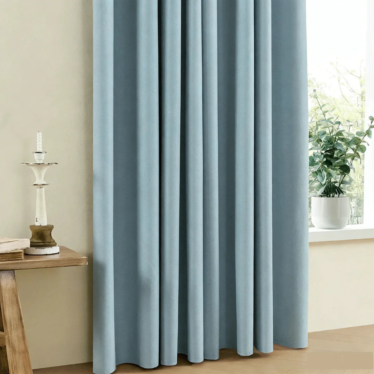 SilentShadow – Modern Minimalist Blackout Curtain