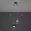 Theresa LED Pendant Light Crystal Globe Lighting