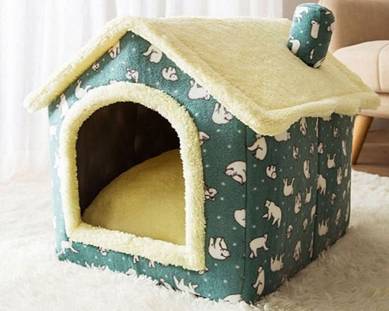 Fluffy Home - Cozy Pet House For Small Dogs & Cats Up To 4 kg