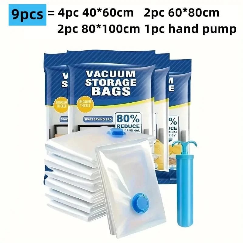 LagerPro Vacuum Bags – Vacuum Storage Bags for Space-Saving Storage of Clothes & Bedding