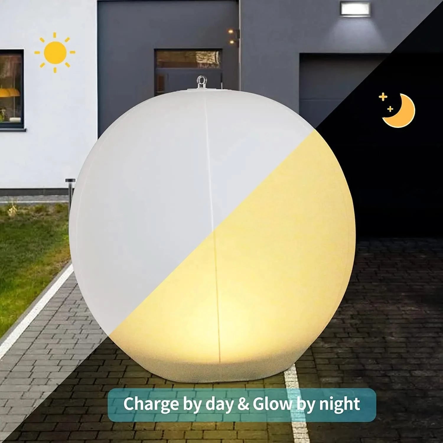 LumaFloat Solar Sphere – Coloured Lighting for Garden & Pool