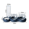 KARLFEAST - 3-in-1 Feeder with Water Dispenser and Elevated Bowl