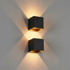 LUXSQUARE – Modern Waterproof LED Wall Light IP65 Made of Aluminum