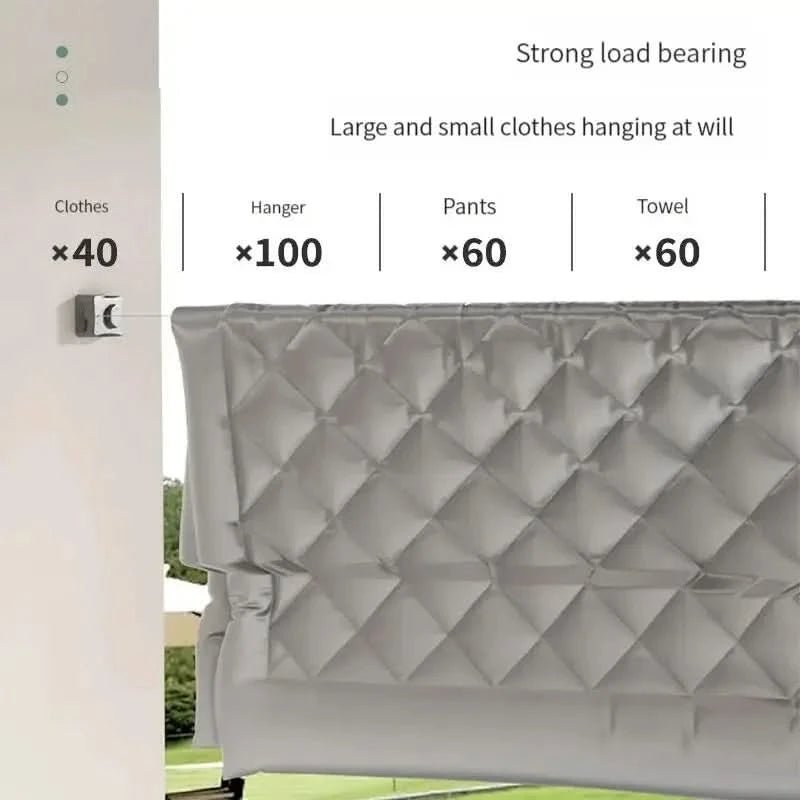 FOLDILINE – Extendable Clothesline Dryer for Space-Saving Living
