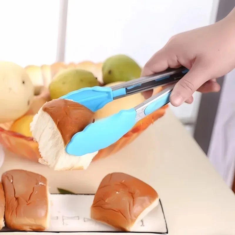 SERVITONG - Stainless Steel Serving Tongs For Bread And Salad