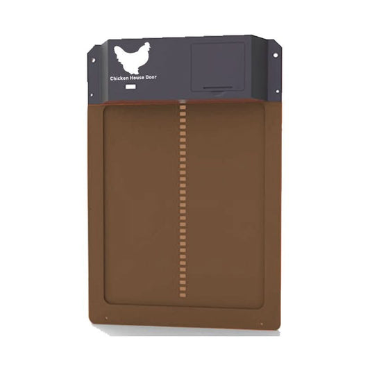AutoCoop – Automatic Chicken Coop Door with Light Sensor and Weather Protection