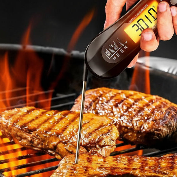 Grillmeister – Digital Instant-Read Meat Thermometer with Precise Temperature Control