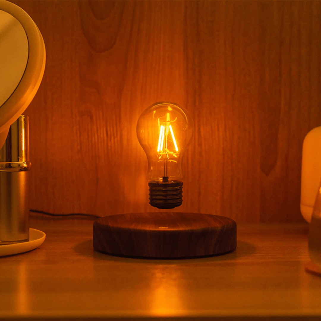 AetherGlow Levitating Lamp | Magnetic Floating LED Lamp | Touch Control | Elegant Home Accessory