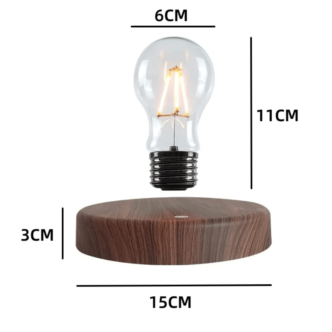 AetherGlow Levitating Lamp | Magnetic Floating LED Lamp | Touch Control | Elegant Home Accessory