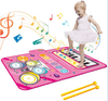 Musical Mat Sound Mat - Interactive Music Mat for Kids with 5 Instruments (Drums, Piano, Violin)