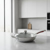 CUISTRON – Premium Titanium Round-Bottom Wok for Induction Hobs and Effortless Stir-Frying