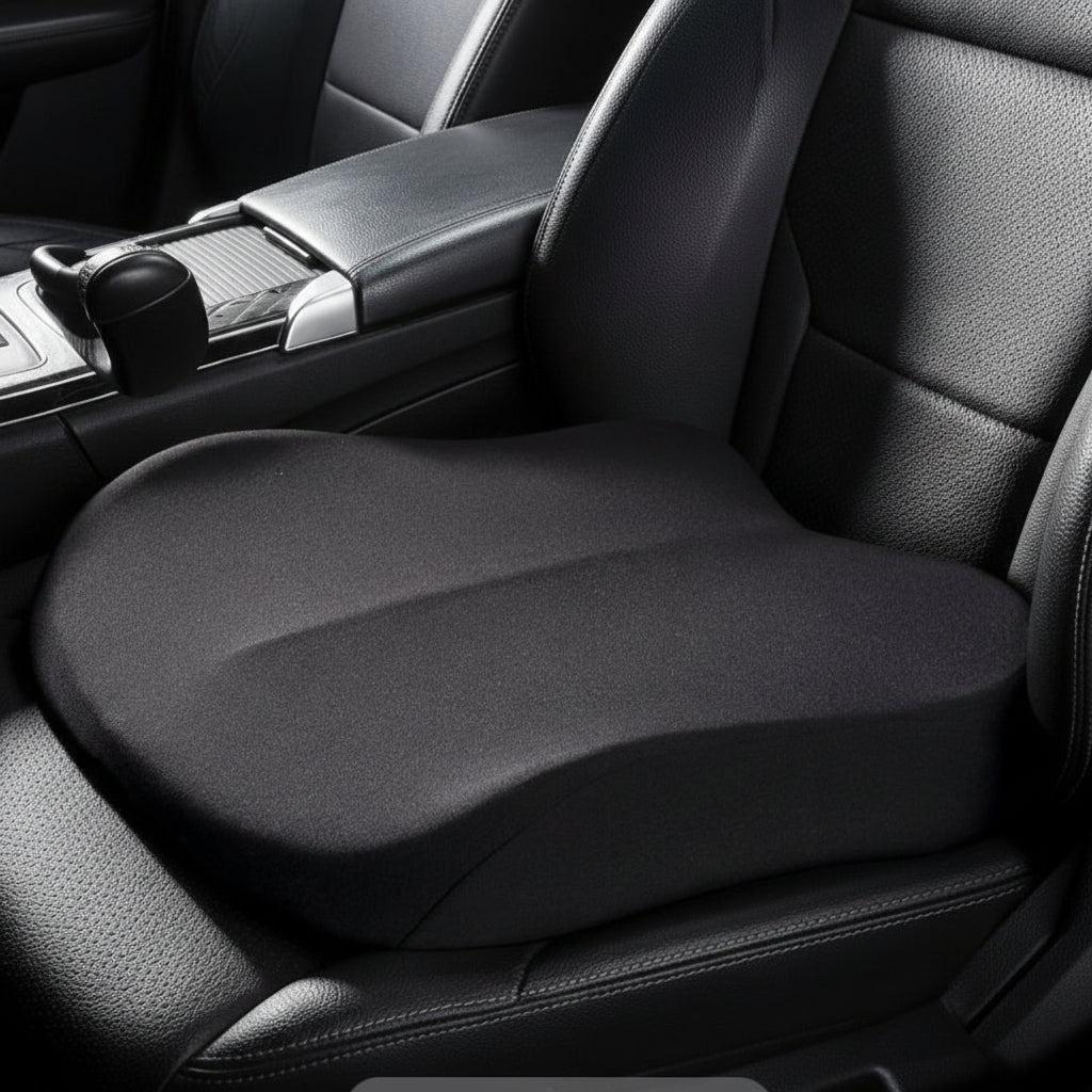 DRIVEUP – Ergonomic Car Seat Cushion for Better View and Comfort