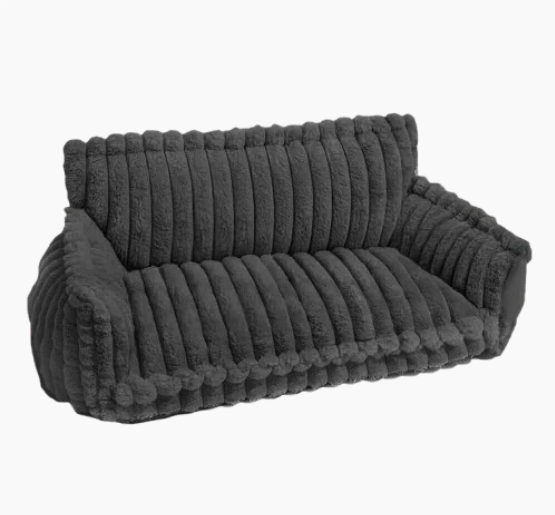 Sleep Dream Orthopedic Dog Bed – Joint-Friendly Dog Cushion with Headrest & Plush Cover
