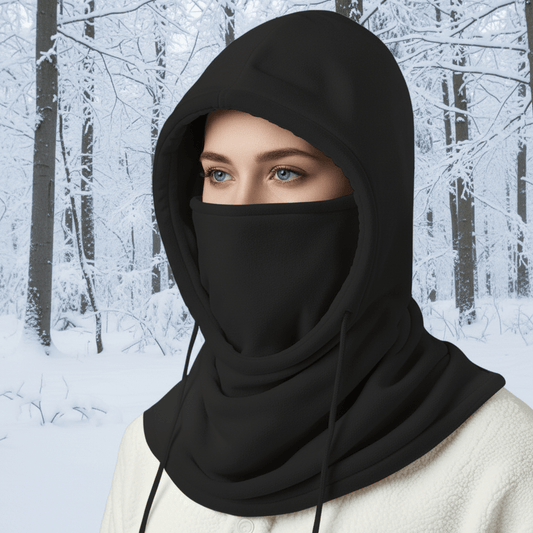 Frostkern - Winter Hat with Neck Protection and Windproof Outer Layer
