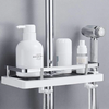 Platzsparendes Duschregal
