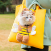 Katzen-Tragetasche im Tierkostüm-Design – Bequeme Tasche für Haustiere in lustigen Motiven