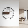 SAVIANE Wall Clock Elegant Modern Design Harmony Room Accent