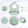 WeicherBiss – 6-Piece Silicone Feeding Set For Stress-Free Learning To Eat