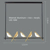 VIVIENNE Celestial Bird Chandelier Ceiling Light With Dimmable Light