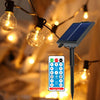 Elegante Solar Glühbirnen Lichterkette