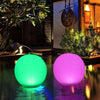 LumaFloat Solar Sphere – Coloured Lighting for Garden & Pool