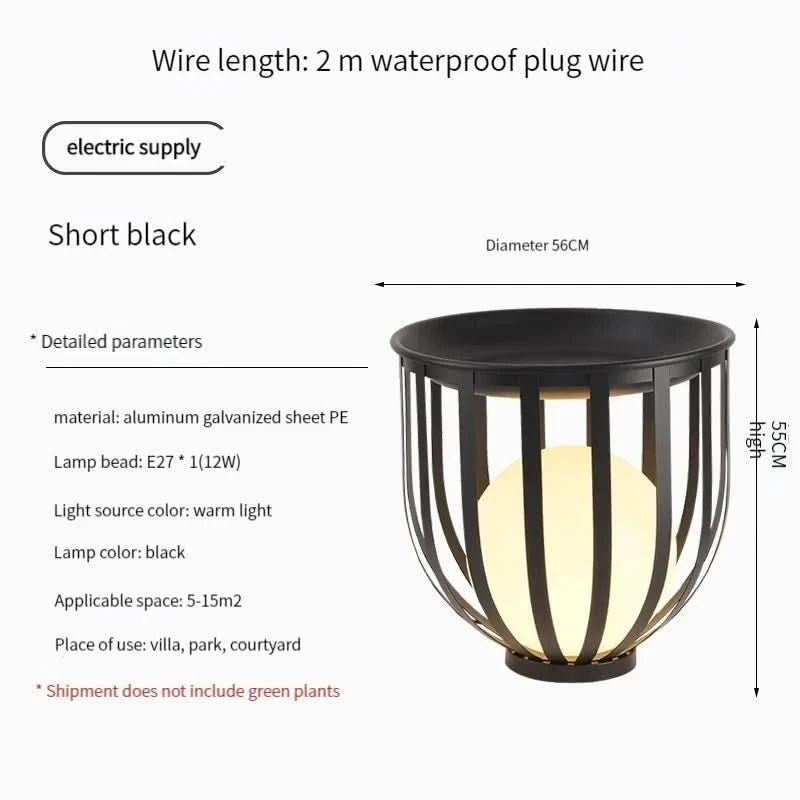 Kassia Illuminated Harmony Planters