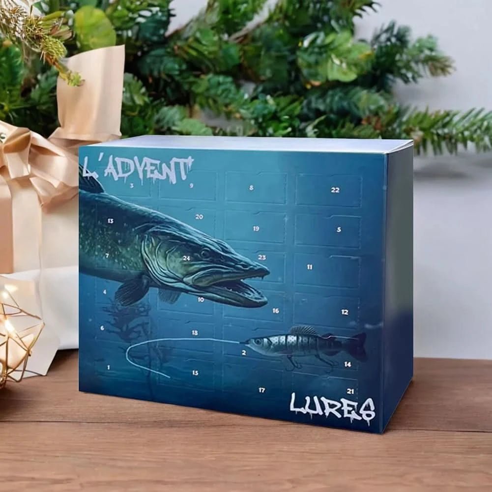 Castmas – Advent Calendar 2025 for Anglers with 24 Unique Lures