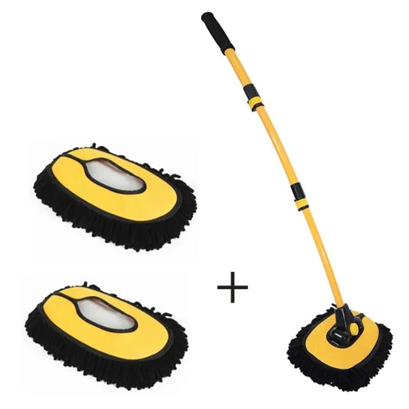 GlanzFlex Vehicle Mop - For Streak-Free Cleaning With Flexibility