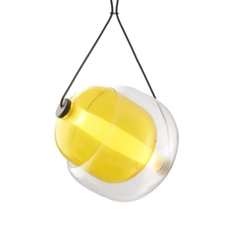 QUORENA – Modern Ceiling Light made of Glass and Iron