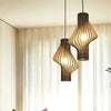 LIGAYA Pendant Light Birdcage-Inspired Design Warm Wood Elements Scandinavian Sophistication