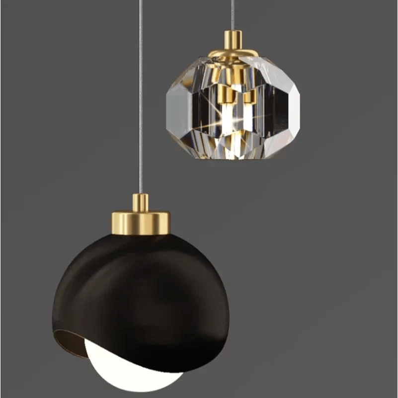 Theresa LED Pendant Light Crystal Globe Lighting