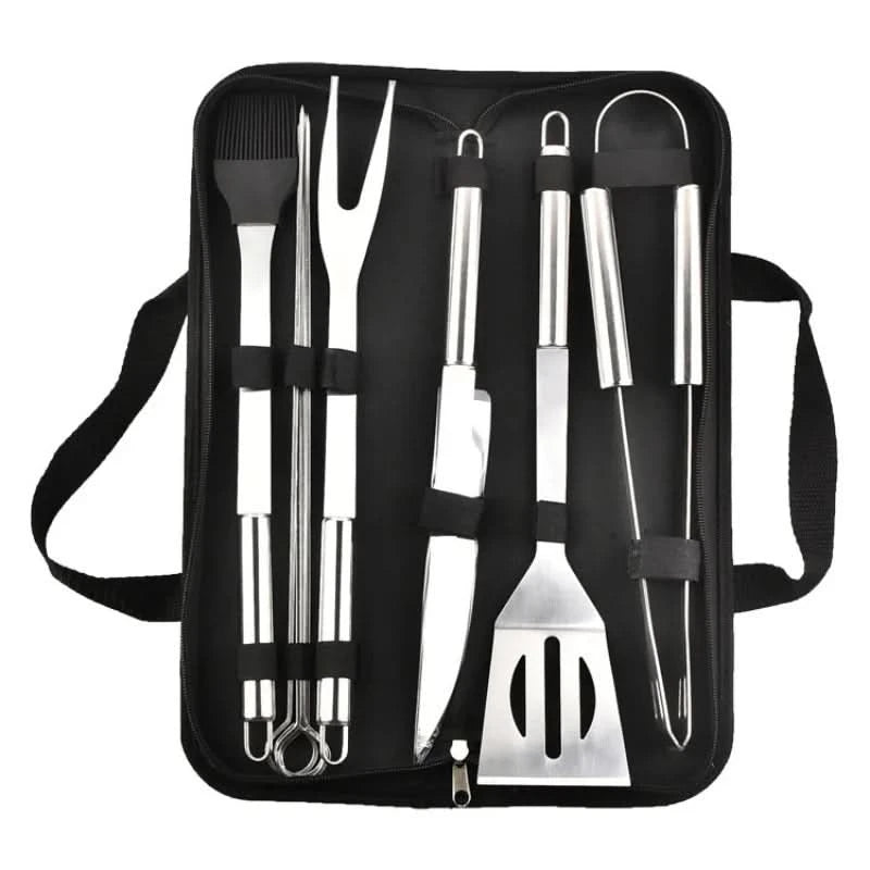 Grill Master BBQ Tool Set – Fully Equipped for Stylish Grilling