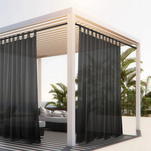 OASISVOILE – Waterproof Outdoor Transparent Voile Curtain