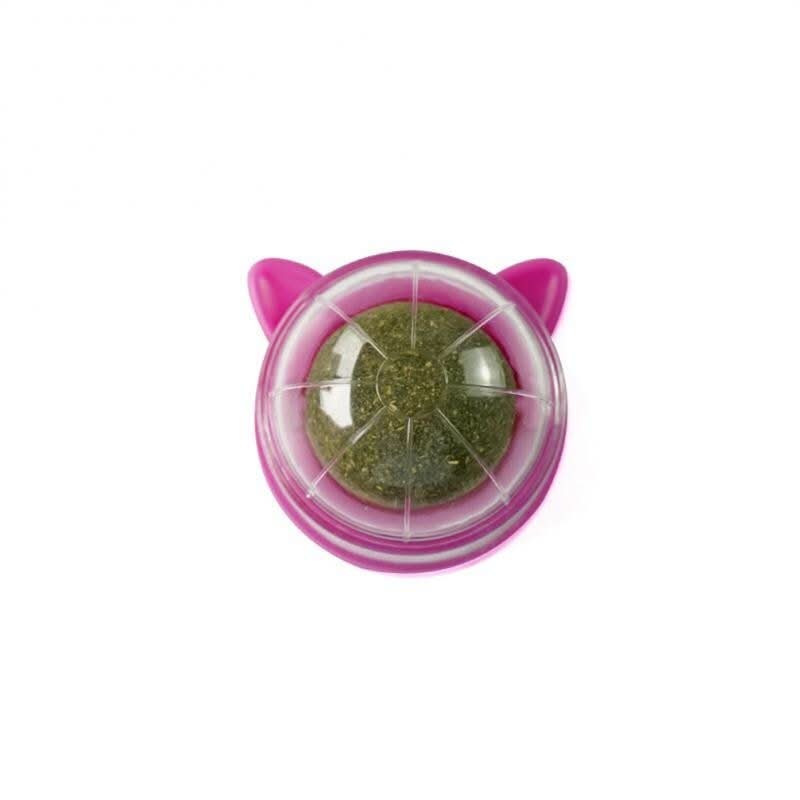 Purrfect Catnip Toy - Cat Toy with Mint & Rotating Ball for Healthy Teeth