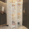 Shoe Corner Shelf – Stackable Shoe Rack for Corners – Space-Saving Organization with Style