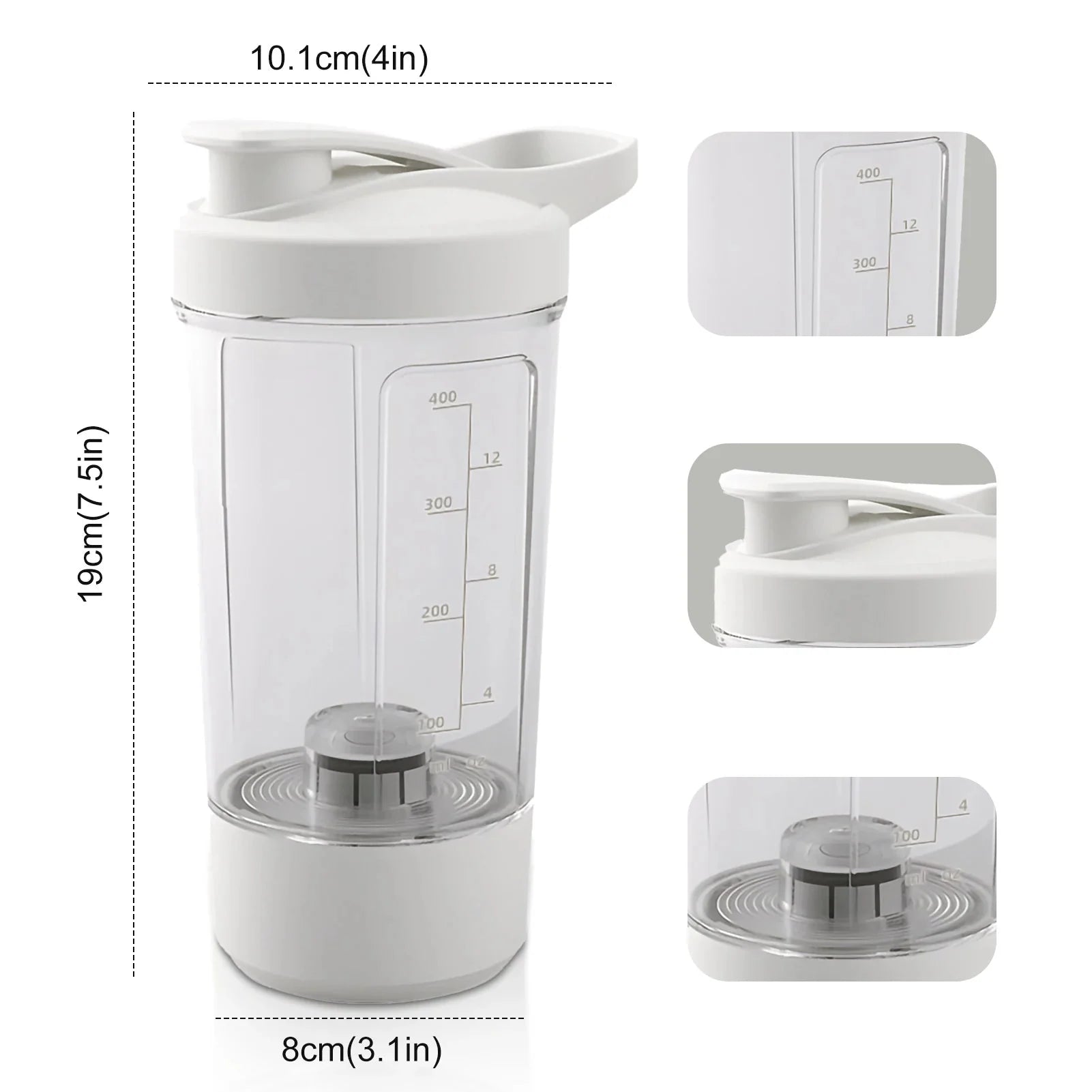 Automatischer Shaker für Unterwegs