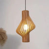 LIGAYA Pendant Light Birdcage-Inspired Design Warm Wood Elements Scandinavian Sophistication