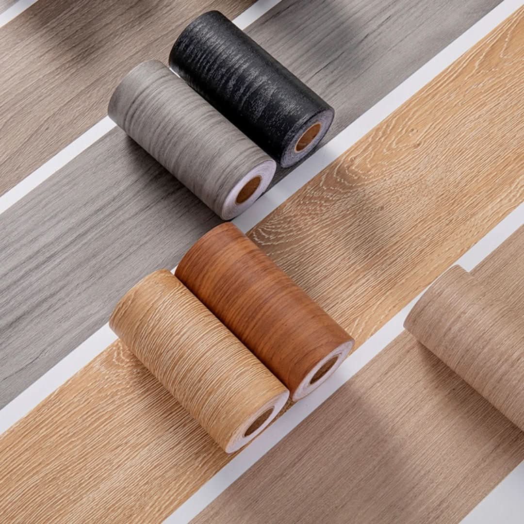 Decorex Edge Skirting Board | PVC Wood-Look Wall Cladding | Waterproof Trim | New Wall & Floor Decor