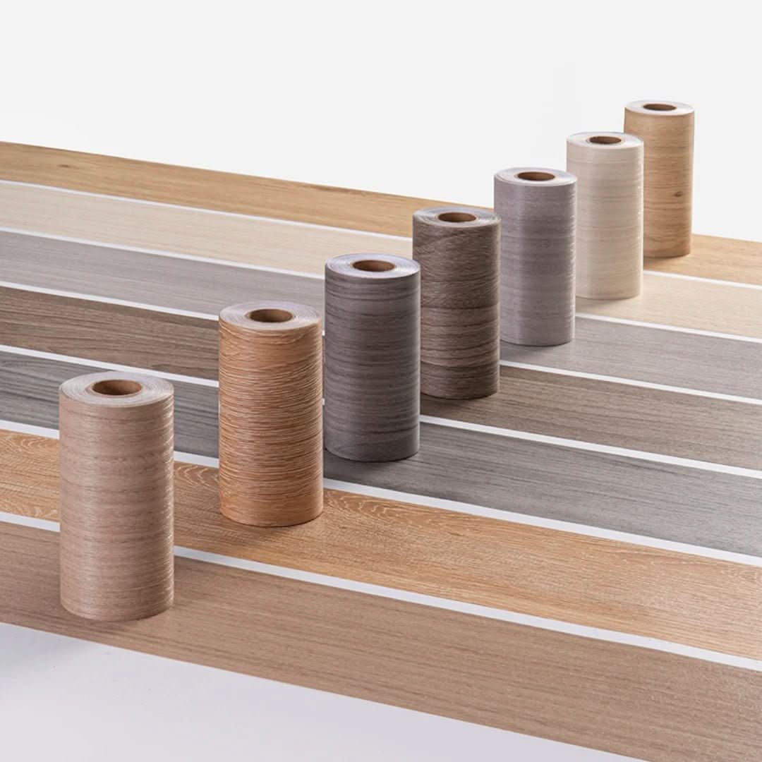 Decorex Edge Skirting Board | PVC Wood-Look Wall Cladding | Waterproof Trim | New Wall & Floor Decor