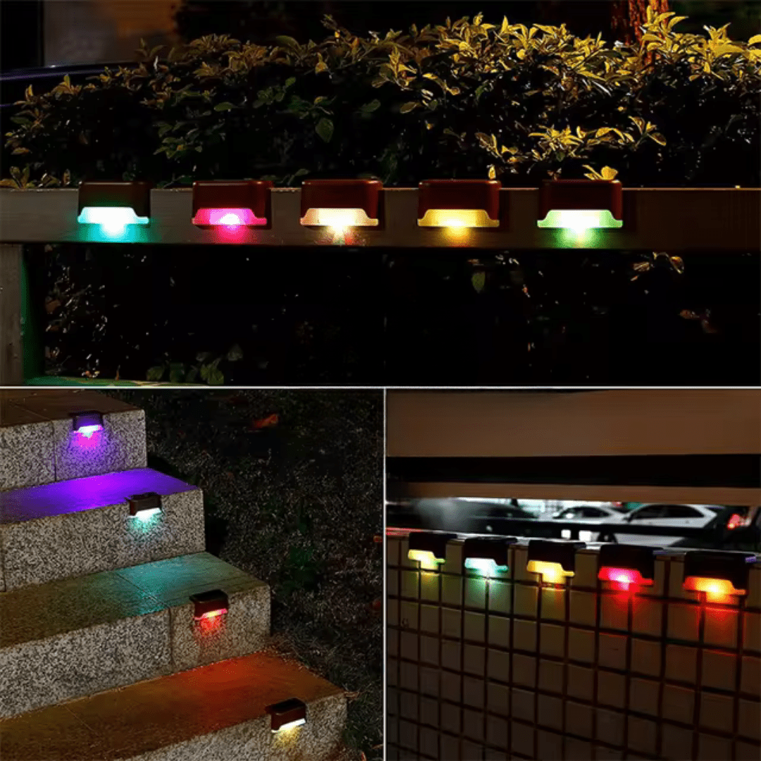 Adhesive Lights – Self-Adhesive Solar Lights for Atmospheric Garden Lighting