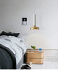 ELVINA Brass Minimalist Industrial Ceiling Light