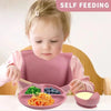 WeicherBiss – 6-Piece Silicone Feeding Set For Stress-Free Learning To Eat