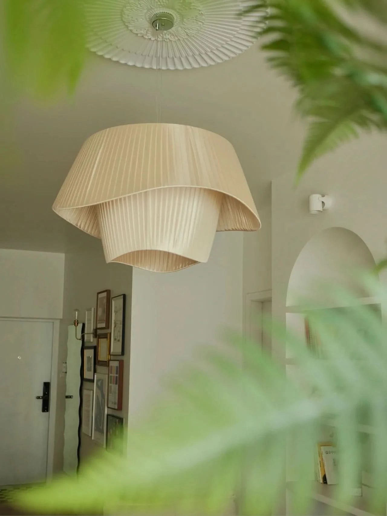 SABRINA Elegant Double-Dome Ceiling Lamp With LED Lighting