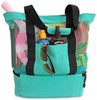 Mesh Picnic & Beach Bag - Double-Layer Waterproof Picnic & Beach Bag
