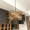 HAYA Chandelier Pendant Light Made of Wood With Modern Aesthetic For Kitchen Dining Room Bars Restaurants