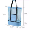 Mesh Picnic & Beach Bag - Double-Layer Waterproof Picnic & Beach Bag