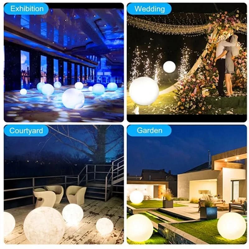 GLAVINA Moon Lights Indoor and Outdoor Waterproof Design Smart Control Garden Light