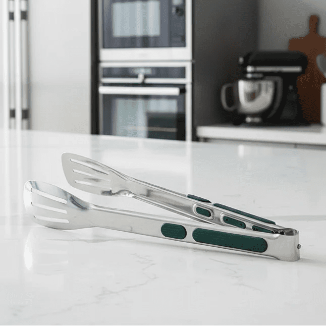 BBQTONG - Stainless Steel Grilling Tongs for Meat and Barbecue